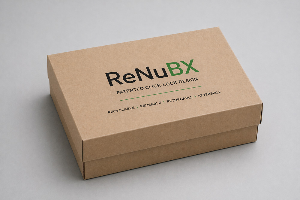 ReNuBX Click-Lock Packaging Box